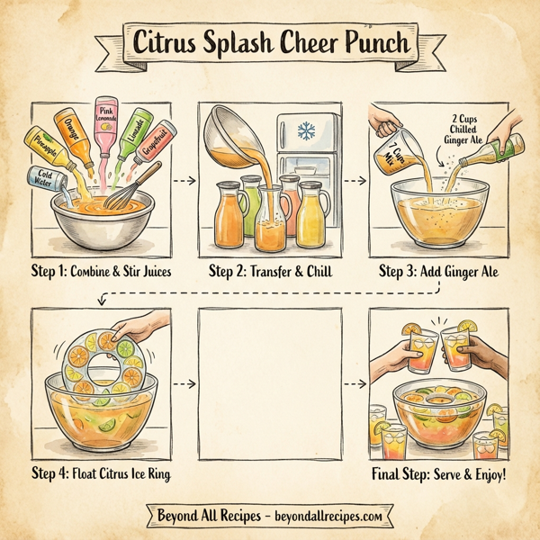 Citrus Splash Cheer Punch instructions