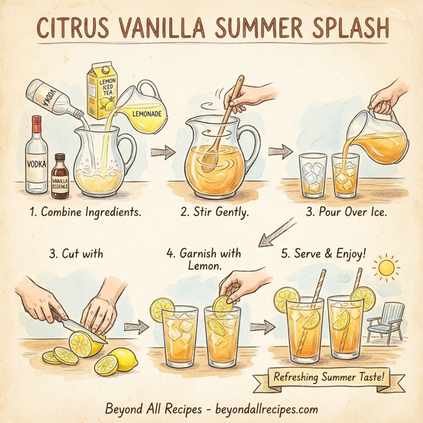 Citrus Vanilla Summer Splash instructions