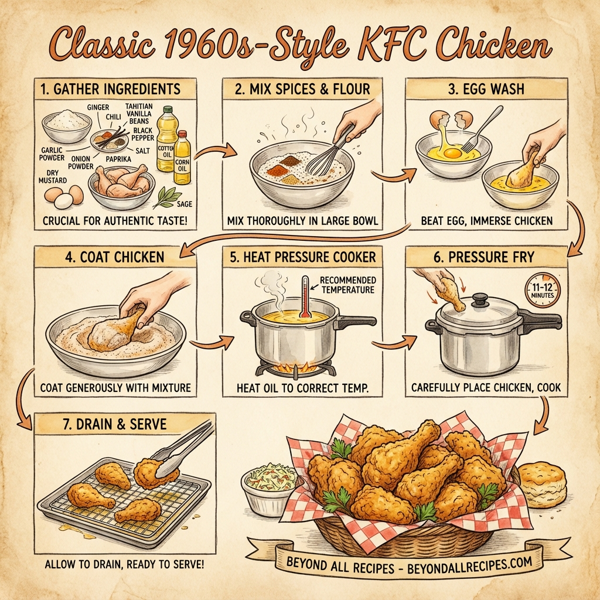 Classic 1960s-Style KFC Chicken instructions