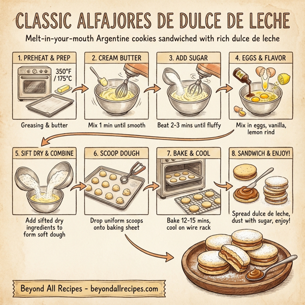 Classic Alfajores de Dulce de Leche instructions