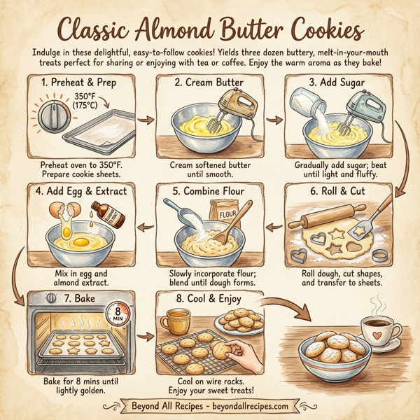 Classic Almond Butter Cookies instructions