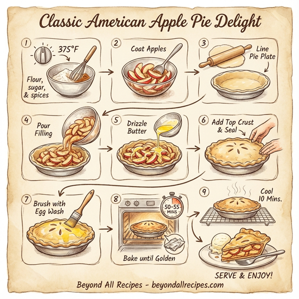 Classic American Apple Pie Delight instructions