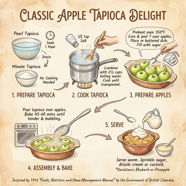 Classic Apple Tapioca Delight instructions