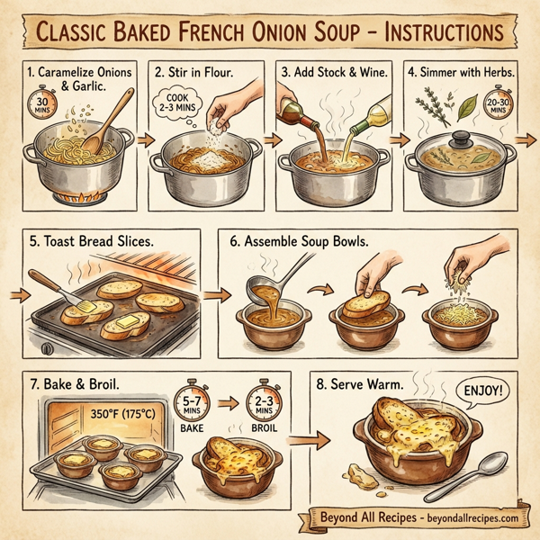 Classic Baked French Onion Soup instructions