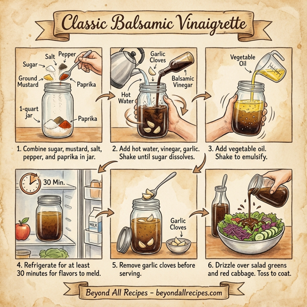 Classic Balsamic Vinaigrette instructions