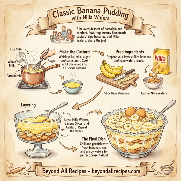 Classic Banana Pudding with Nilla Wafers instructions