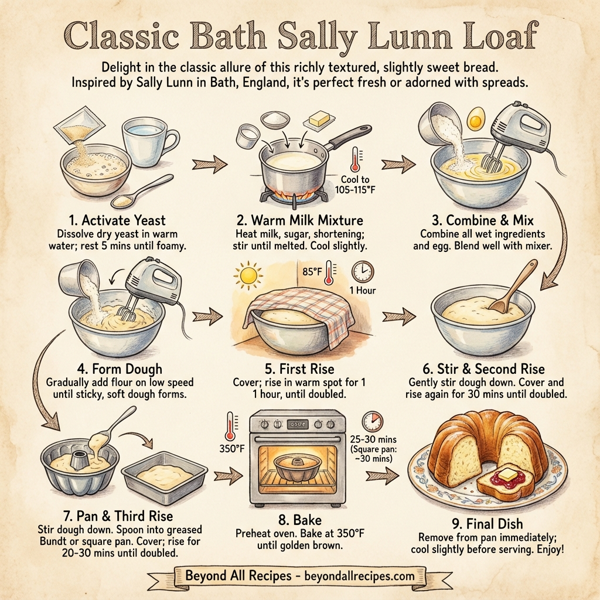 Classic Bath Sally Lunn Loaf instructions