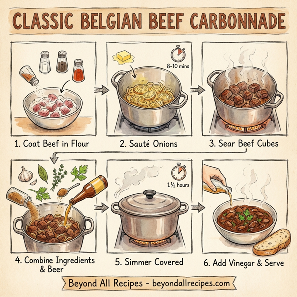 Classic Belgian Beef Carbonnade instructions