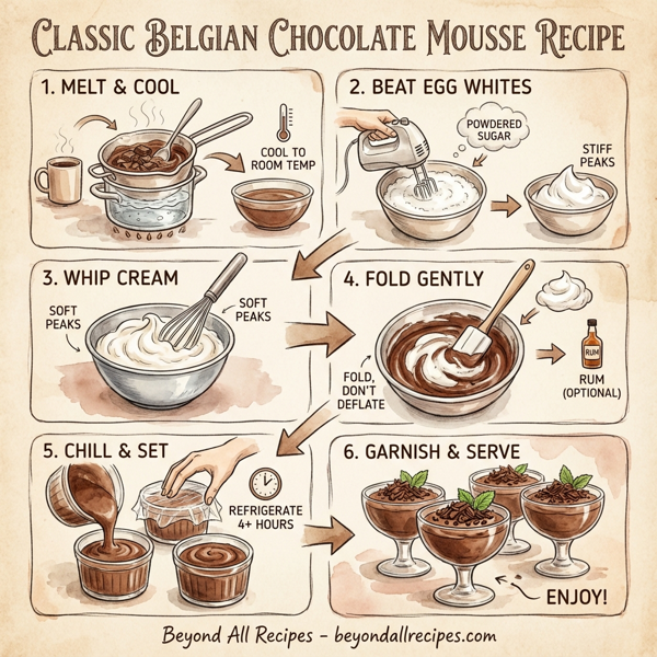 Classic Belgian Chocolate Mousse instructions