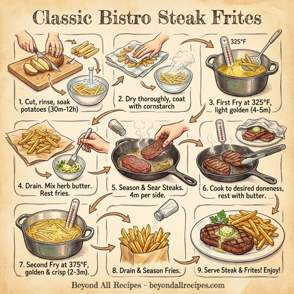 Classic Bistro Steak Frites instructions