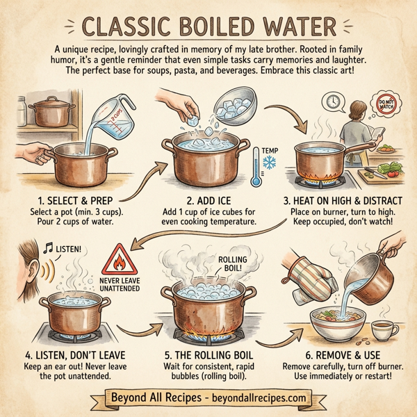 Classic Boiled Water instructions