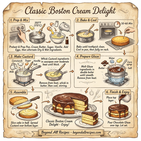 Classic Boston Cream Delight instructions