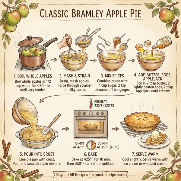 Classic Bramley Apple Pie instructions