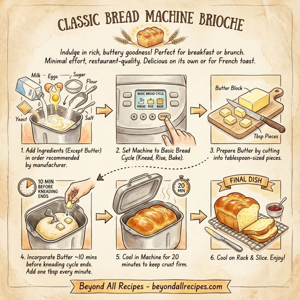 Classic Bread Machine Brioche instructions