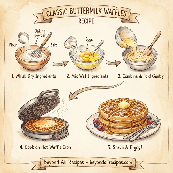 Classic Buttermilk Waffles instructions