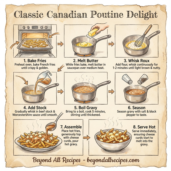 Classic Canadian Poutine Delight instructions