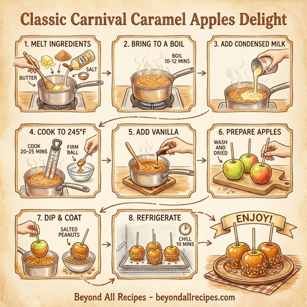 Classic Carnival Caramel Apples Delight instructions
