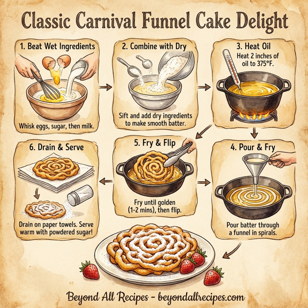 Classic Carnival Funnel Cake Delight instructions