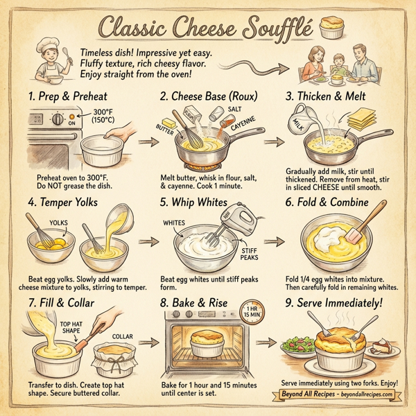 Classic Cheese Soufflé instructions