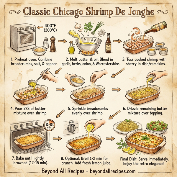 Classic Chicago Shrimp De Jonghe instructions