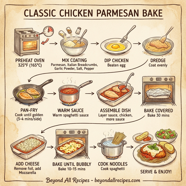 Classic Chicken Parmesan Bake instructions