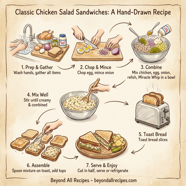 Classic Chicken Salad Sandwiches instructions