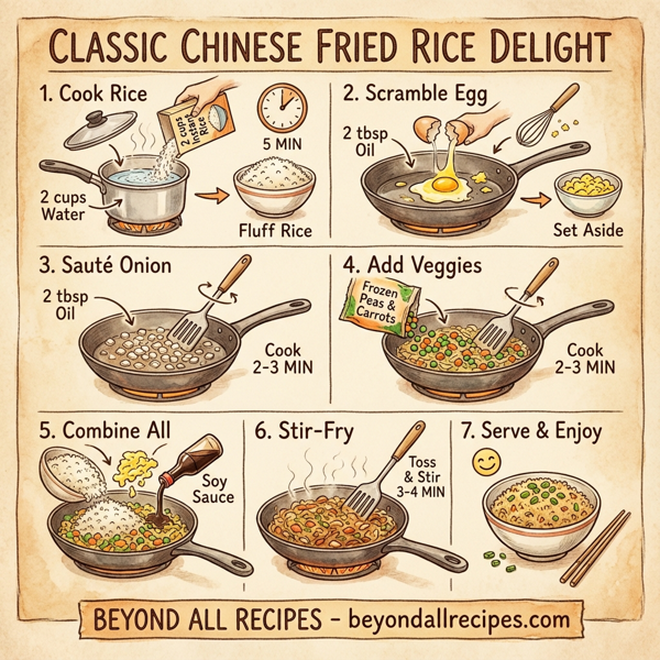 Classic Chinese Fried Rice Delight instructions