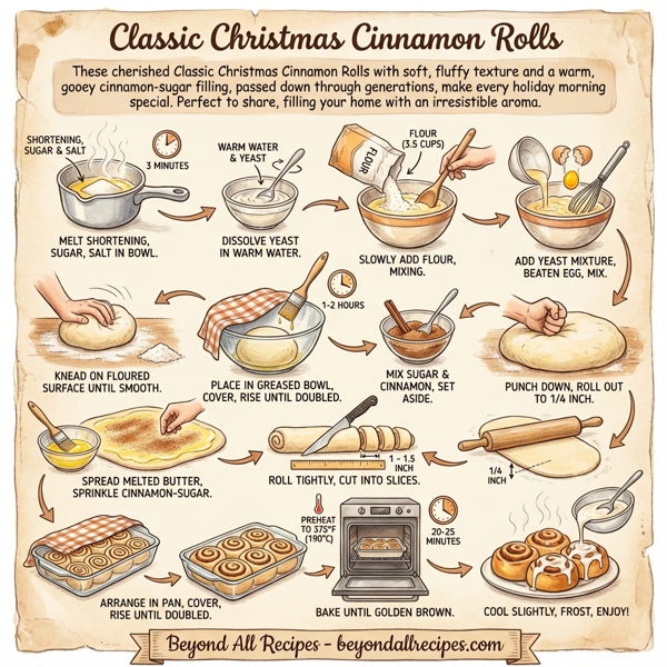 Classic Christmas Cinnamon Rolls instructions
