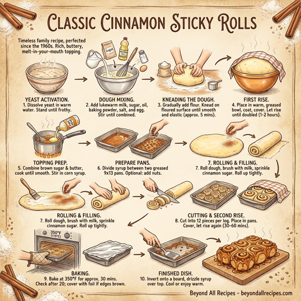 Classic Cinnamon Sticky Rolls instructions