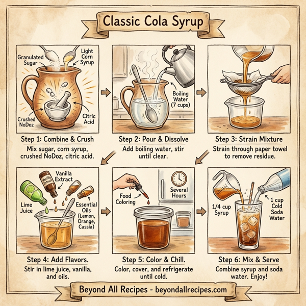 Classic Cola Syrup instructions