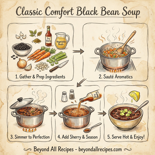 Classic Comfort Black Bean Soup instructions