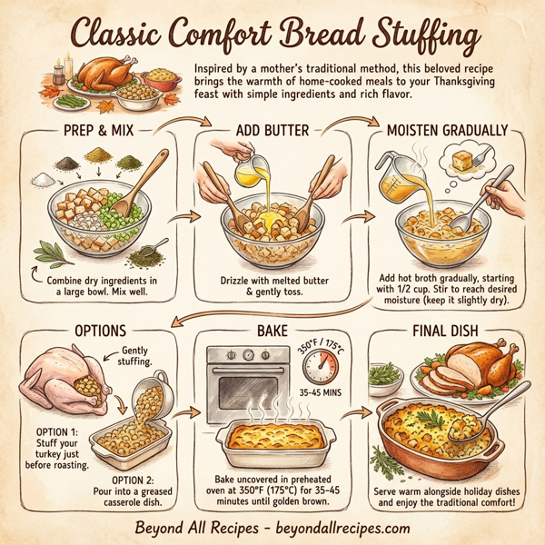 Classic Comfort Bread Stuffing instructions