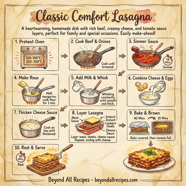 Classic Comfort Lasagna instructions