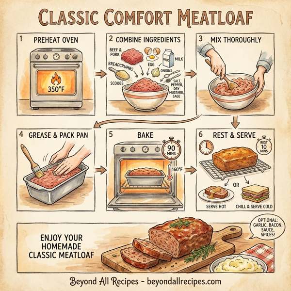 Classic Comfort Meatloaf instructions