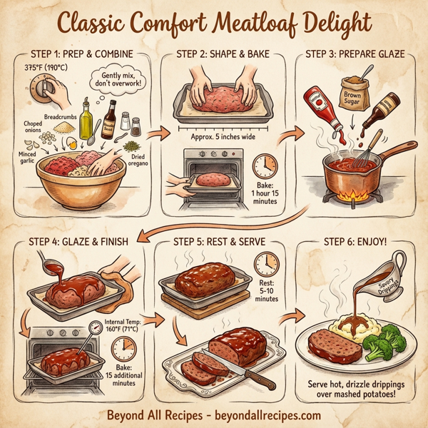 Classic Comfort Meatloaf Delight instructions