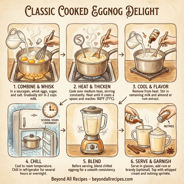 Classic Cooked Eggnog Delight instructions