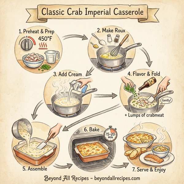 Classic Crab Imperial Casserole instructions