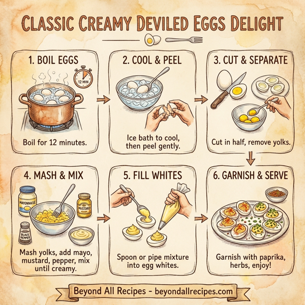 Classic Creamy Deviled Eggs Delight instructions