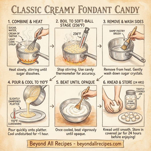 Classic Creamy Fondant Candy instructions