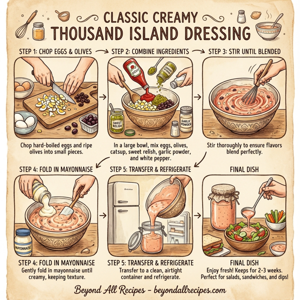 Classic Creamy Thousand Island Dressing instructions