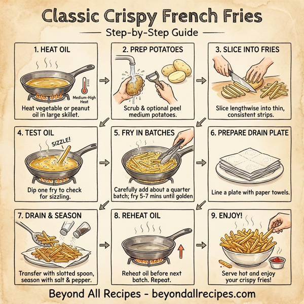 Classic Crispy French Fries instructions