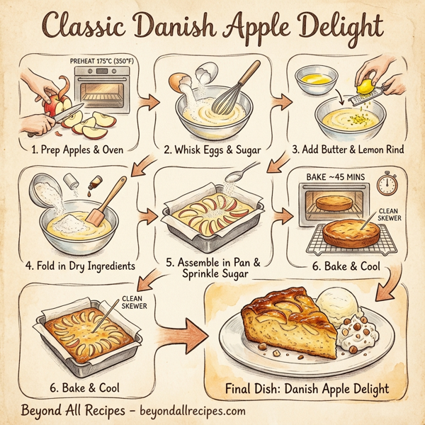 Classic Danish Apple Delight instructions