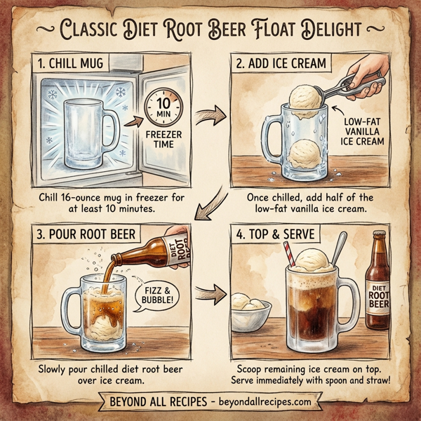 Classic Diet Root Beer Float Delight instructions