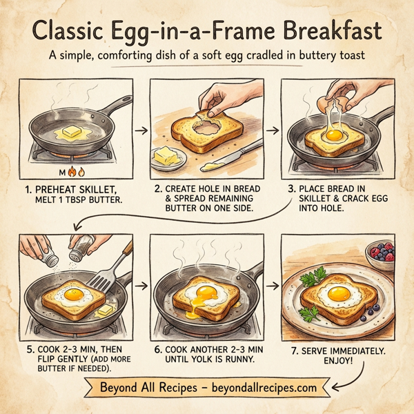Classic Egg-in-a-Frame Breakfast instructions