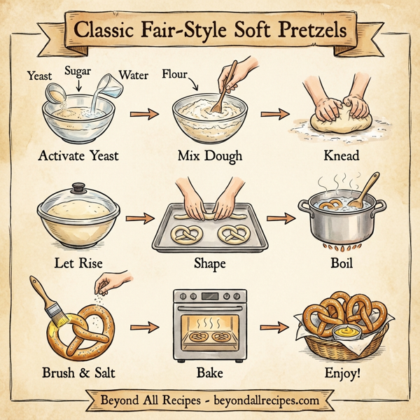 Classic Fair-Style Soft Pretzels instructions