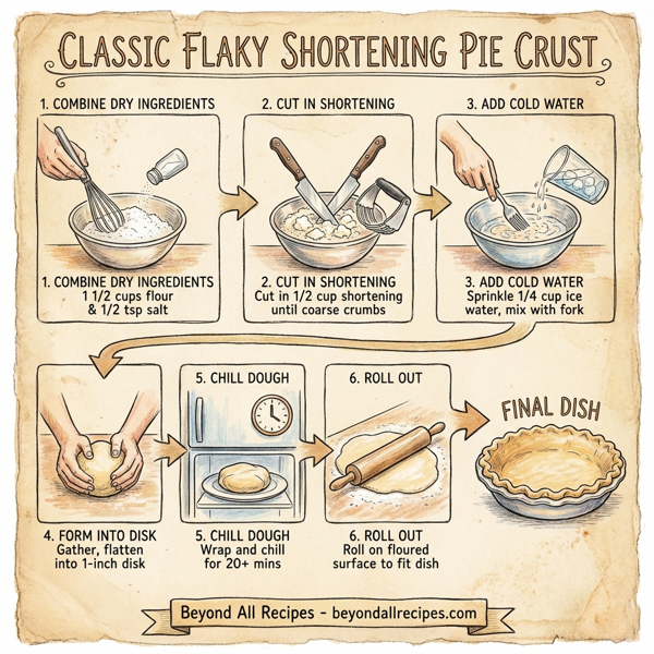 Classic Flaky Shortening Pie Crust instructions