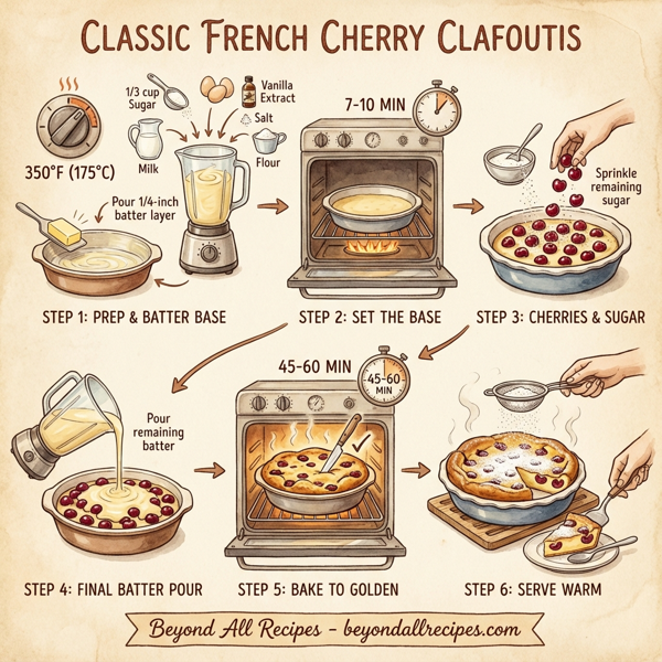Classic French Cherry Clafoutis instructions