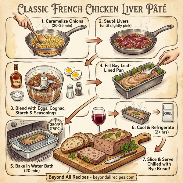 Classic French Chicken Liver Pâté instructions