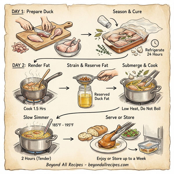 Classic French Duck Confit instructions