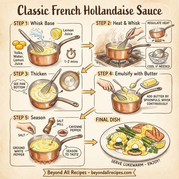 Classic French Hollandaise Sauce instructions